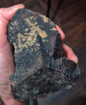 11cms MUSEUM GARNET ANDRADITE Mercedes Benz Symbol On It Peru Big Crystal Grossular Peru Gemstone Mineral Specimen G222