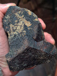 11cms MUSEUM GARNET ANDRADITE Mercedes Benz Symbol On It Peru Big Crystal Grossular Peru Gemstone Mineral Specimen G222