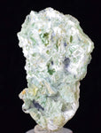 3.8cms CHRYSOCOLLA SELENITE GYPSUM Crystal Lily Mine Peru 2000 Discovery Transparent Mineral Specimen T321