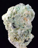 3.8cms CHRYSOCOLLA SELENITE GYPSUM Crystal Lily Mine Peru 2000 Discovery Transparent Mineral Specimen T321