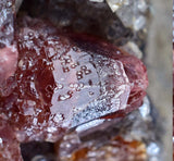 5.1cms RHODOCHROSITE CRYSTALS Peru Manganite 2000 Year Discovery Uchucchacua Mine Gemstone Collector Mineral Specimen R291