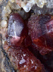 5.1cms RHODOCHROSITE CRYSTALS Peru Manganite 2000 Year Discovery Uchucchacua Mine Gemstone Collector Mineral Specimen R291