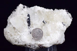 10.5cms HUBNERITE QUARTZ CRYSTALS Mineral Specimen Collector Peru M188