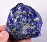 129grams SODALITE ROUGH Bolivia Translucent Dark Blue Premium Ankerite Burbankite Dawsonite Hisingerite Facet Mineral Specimen  P206