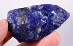 129grams SODALITE ROUGH Bolivia Translucent Dark Blue Premium Ankerite Burbankite Dawsonite Hisingerite Facet Mineral Specimen  P206