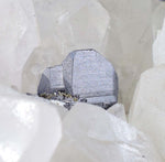 6.5cms HUBNERITE QUARTZ CRYSTALS Mineral Specimen Collector Peru M186