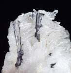 10.5cms HUBNERITE QUARTZ CRYSTALS Mineral Specimen Collector Peru M188