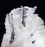 10.5cms HUBNERITE QUARTZ CRYSTALS Mineral Specimen Collector Peru M188