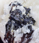 10.5cms HUBNERITE QUARTZ CRYSTALS Mineral Specimen Collector Peru M189