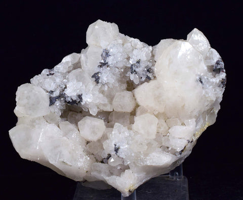 11.5cms HUBNERITE QUARTZ CRYSTALS Mineral Specimen Collector Peru M190