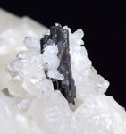 11.5cms HUBNERITE QUARTZ CRYSTALS Mineral Specimen Collector Peru M190