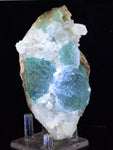 11cms FLUORITE QUARTZ Alien It Looks Like ET Face with Eyes and Cigar Peru Crystals Fluorescent Collector Suiseki 水石 Mineral Specimen