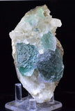 11cms FLUORITE QUARTZ Alien It Looks Like ET Face with Eyes and Cigar Peru Crystals Fluorescent Collector Suiseki 水石 Mineral Specimen