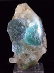 11cms FLUORITE QUARTZ Alien It Looks Like ET Face with Eyes and Cigar Peru Crystals Fluorescent Collector Suiseki 水石 Mineral Specimen