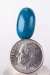 8.5carats GEM SILICA CHRYSOCOLLA Emeraldine Chalcedony Lily Mine Peru Cabochon Quartz Malachite Color Jade Color B844