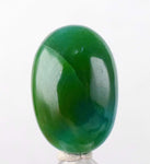 9carats GEM SILICA CHRYSOCOLLA Emeraldine Chalcedony Lily Mine Peru Cabochon Quartz Malachite Emerald Color Jade Color B846