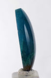 25carats BLUE CHALCEDONY QUARTZ Green Peru Cabochon Pendant Emerald Color Jade Color B862