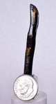 4.9cms GOLDEN BLACK CORAL Polished Peru Natural Branch Sea Genuine for Pendant Beads Jewelry Cabochon VE75