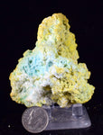 6.3cm NATURAL CHALCANTHITE COQUIMBITE Alunogen Copiatite Mineral Specimen fe326