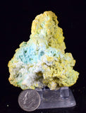 6.3cm NATURAL CHALCANTHITE COQUIMBITE Alunogen Copiatite Mineral Specimen fe326