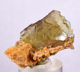 4cms GEMMY BARITE CRYSTALS Peru Golden Brown Shiny Translucent Mineral Specimen F335