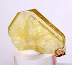 3.9cms GEMMY BARITE CRYSTALS Peru Golden Brown Shiny Translucent Mineral Specimen F339