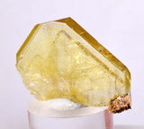 3.9cms GEMMY BARITE CRYSTALS Peru Golden Brown Shiny Translucent Mineral Specimen F339