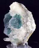11cms FLUORITE QUARTZ Alien It Looks Like ET Face with Eyes and Cigar Peru Crystals Fluorescent Collector Suiseki 水石 Mineral Specimen