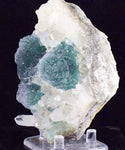 11cms FLUORITE QUARTZ Alien It Looks Like ET Face with Eyes and Cigar Peru Crystals Fluorescent Collector Suiseki 水石 Mineral Specimen