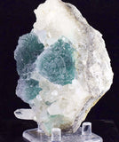 11cms FLUORITE QUARTZ Alien It Looks Like ET Face with Eyes and Cigar Peru Crystals Fluorescent Collector Suiseki 水石 Mineral Specimen