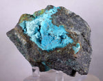 10cms DRUZY CHRYSOCOLLA STALACTITE Cuprite Peru Mineral Specimen D203