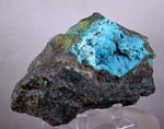 10cms DRUZY CHRYSOCOLLA STALACTITE Cuprite Peru Mineral Specimen D203