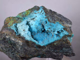 10cms DRUZY CHRYSOCOLLA STALACTITE Cuprite Peru Mineral Specimen D203