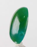 9carats GEM SILICA CHRYSOCOLLA Emeraldine Chalcedony Lily Mine Peru Cabochon Quartz Malachite Emerald Color Jade Color B846