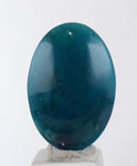 16.5 carats BLUE CHALCEDONY QUARTZ Green Peru Cabochon Pendant Emerald Color Jade Color B861