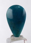 11.5 carats BLUE CHALCEDONY QUARTZ Green Peru Cabochon Pendant Emerald Color Jade Color B863