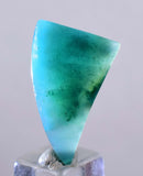 10.5 carats BLUE CHALCEDONY QUARTZ Green Peru Cabochon Pendant Emerald Color Jade Color B865
