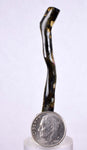 5.4cms GOLDEN BLACK CORAL Polished Peru Natural Branch Sea Genuine for Pendant Beads Jewelry Cabochon VE73