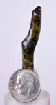 3.5cms GOLDEN BLACK CORAL Polished Peru Natural Branch Sea Genuine for Pendant Beads Jewelry Cabochon VE74