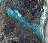 10cms DRUZY CHRYSOCOLLA STALACTITE Cuprite Peru Mineral Specimen D203
