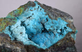 10cms DRUZY CHRYSOCOLLA STALACTITE Cuprite Peru Mineral Specimen D203