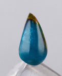 1.5carats GEM SILICA CHRYSOCOLLA Emeraldine Chalcedony Lily Mine Peru Cabochon Quartz Malachite Emerald Color Jade Color B878
