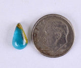 1.5carats GEM SILICA CHRYSOCOLLA Emeraldine Chalcedony Lily Mine Peru Cabochon Quartz Malachite Emerald Color Jade Color B878