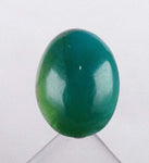 4.5carats GEM SILICA CHRYSOCOLLA Emeraldine Chalcedony Lily Mine Peru Cabochon Quartz Malachite Emerald Color Jade Color B879