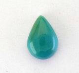 6carats GEM SILICA CHRYSOCOLLA Emeraldine Chalcedony Lily Mine Peru Cabochon Quartz Malachite Emerald Color Jade Color B884