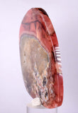 7.9cms RHODOCHROSITE QUARTZ Peru Sculpture Slab Polished Art Decoration Jewelry Translucent Pendant Banded Mineral Specimen R338