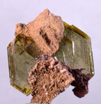 3.9cm Golden BARITE CRYSTALS Peru Translucent Mineral Specimen F353