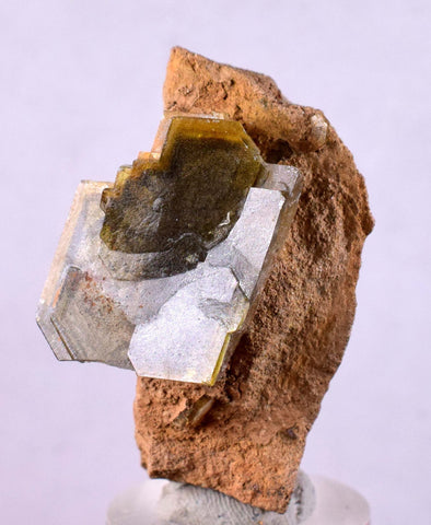 4.1cm Golden BARITE CRYSTALS Peru Translucent Mineral Specimen F357