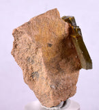 4.1cm Golden BARITE CRYSTALS Peru Translucent Mineral Specimen F357