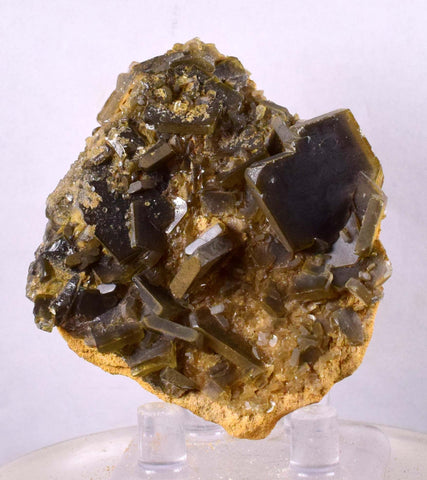 6cm Golden BARITE CRYSTALS Peru Translucent Mineral Specimen F359